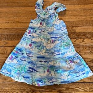 Vineyard Vines X Target printed girls dress